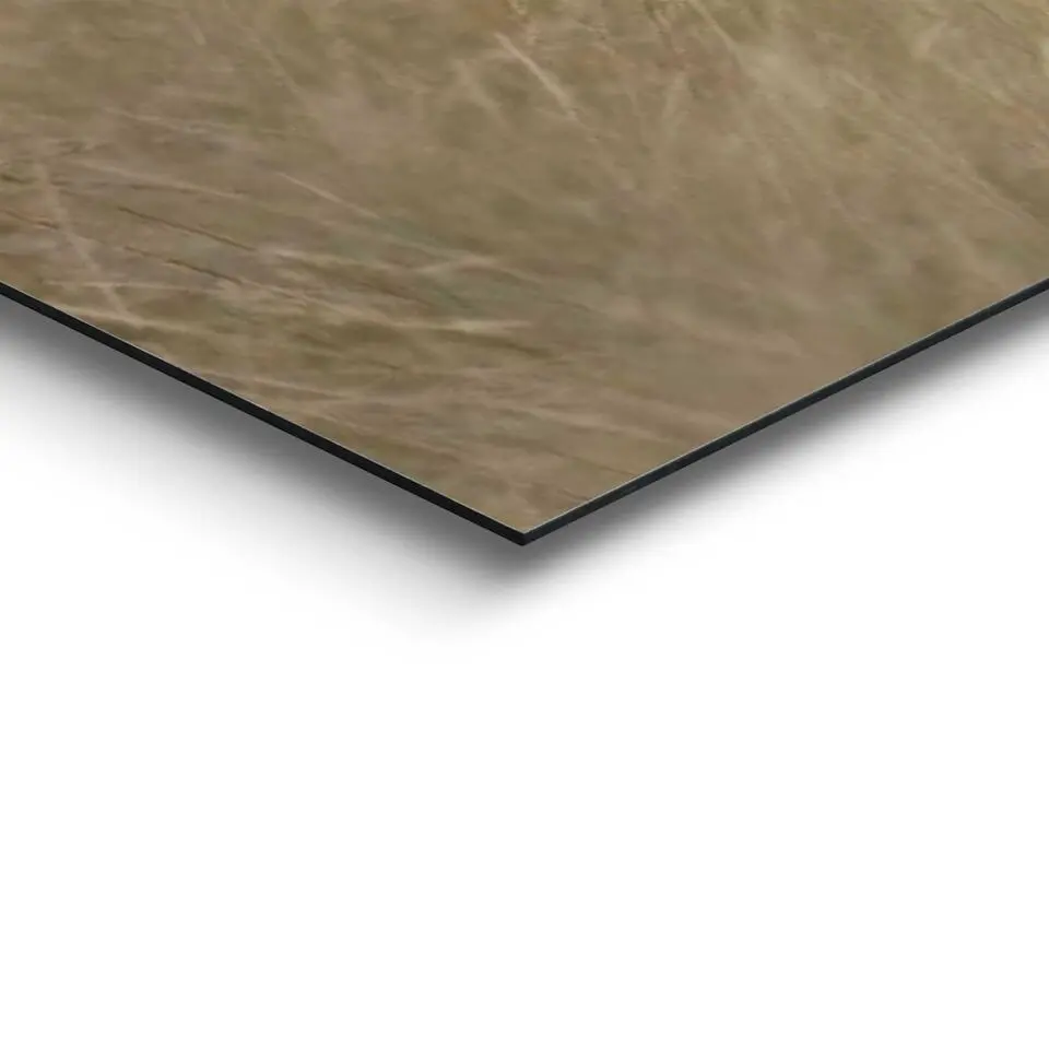 Schilderij Hooglander - 52x156cm - Beige