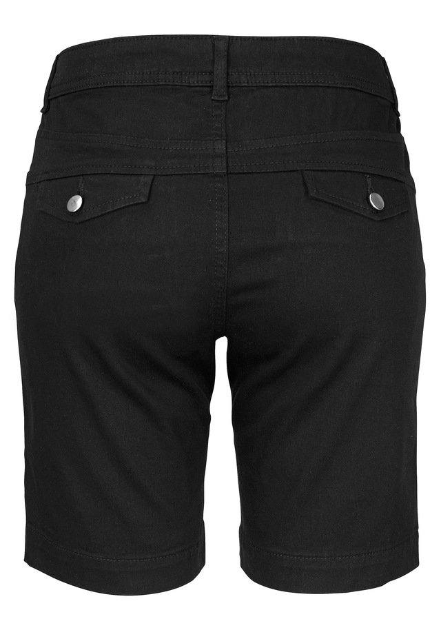LASCANA Bermudas  zum Krempeln, aus elastischer Baumwolle, kurze Hose, Shorts