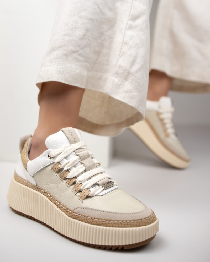 Shabbies Amsterdam SHS 1454 Lage sneakers  - beige
