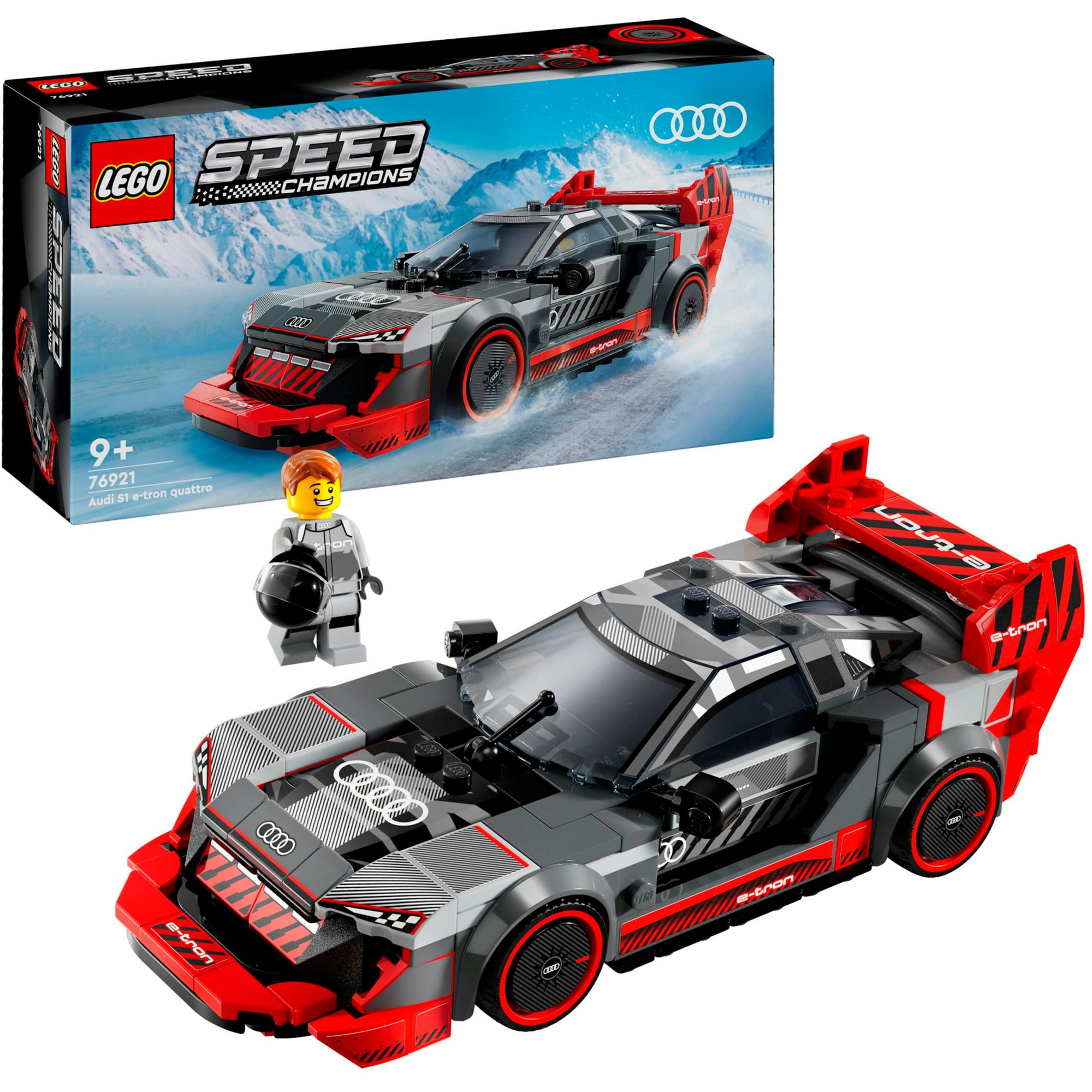 LEGO Konstruktionsspielzeug Speed Champions Audi S1 e-tron quattro Rennwagen