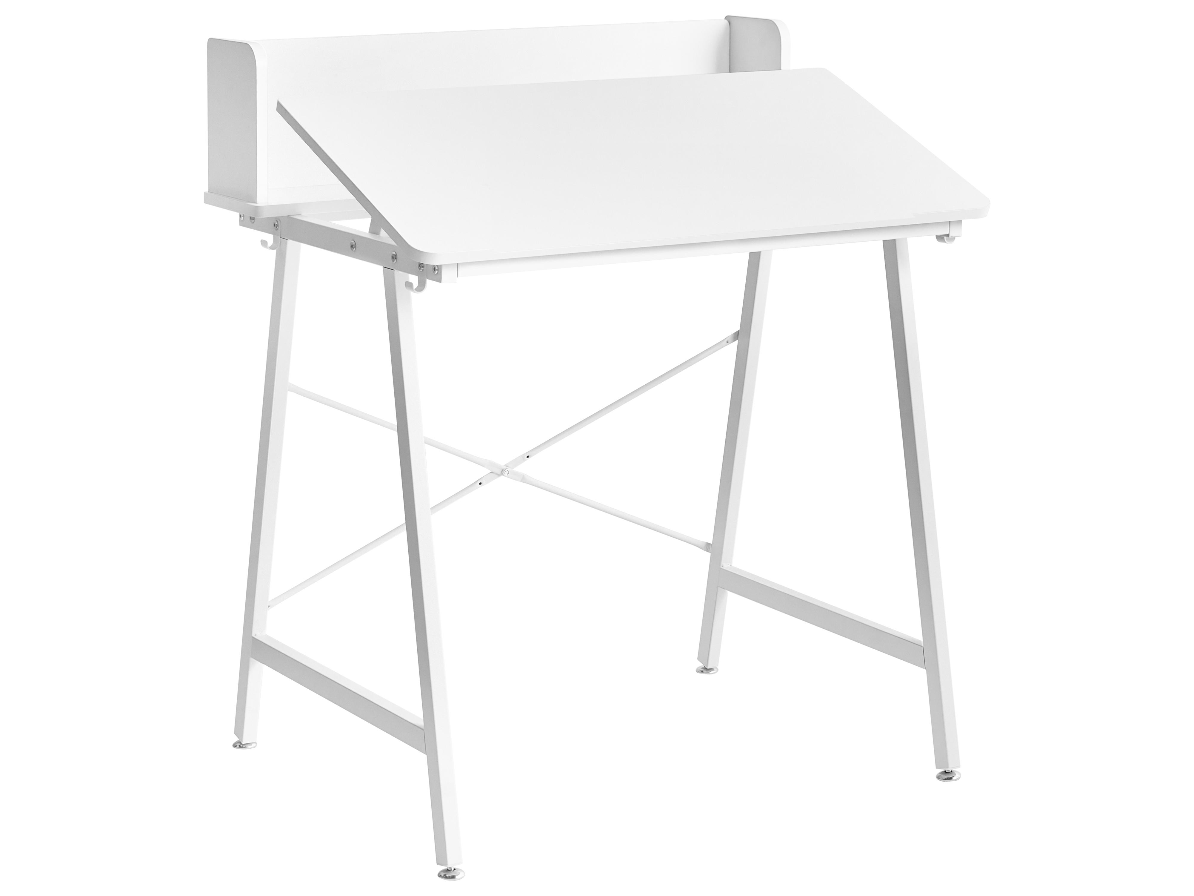 Tekentafel met verstelbaar blad ALAND Wit 80 cm 62 cm