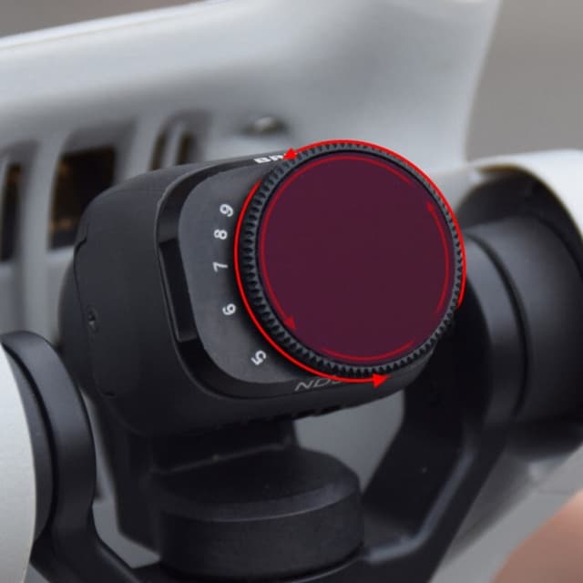 Variable ND-filtre 5-9 stop til DJI Mini 3/Mini 3 Pro