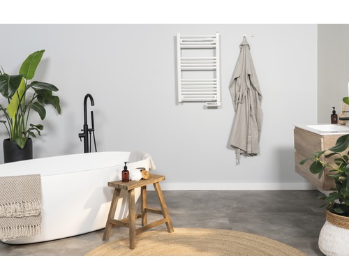 Eurom Sani-Towel 500 elektrische badkamerradiator, 80x50x3 cm, 500 watt, wit