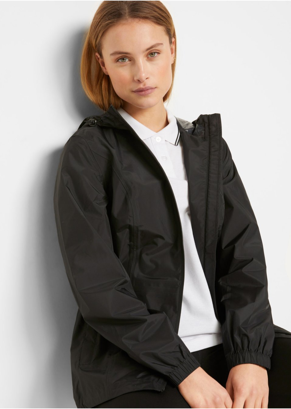 Veste imperméable avec pochon de rangement