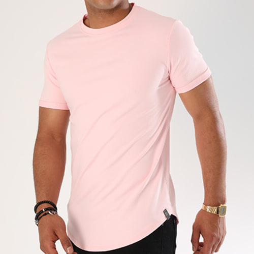 Tee Shirt Oversize UP-T311 Rose Clair
