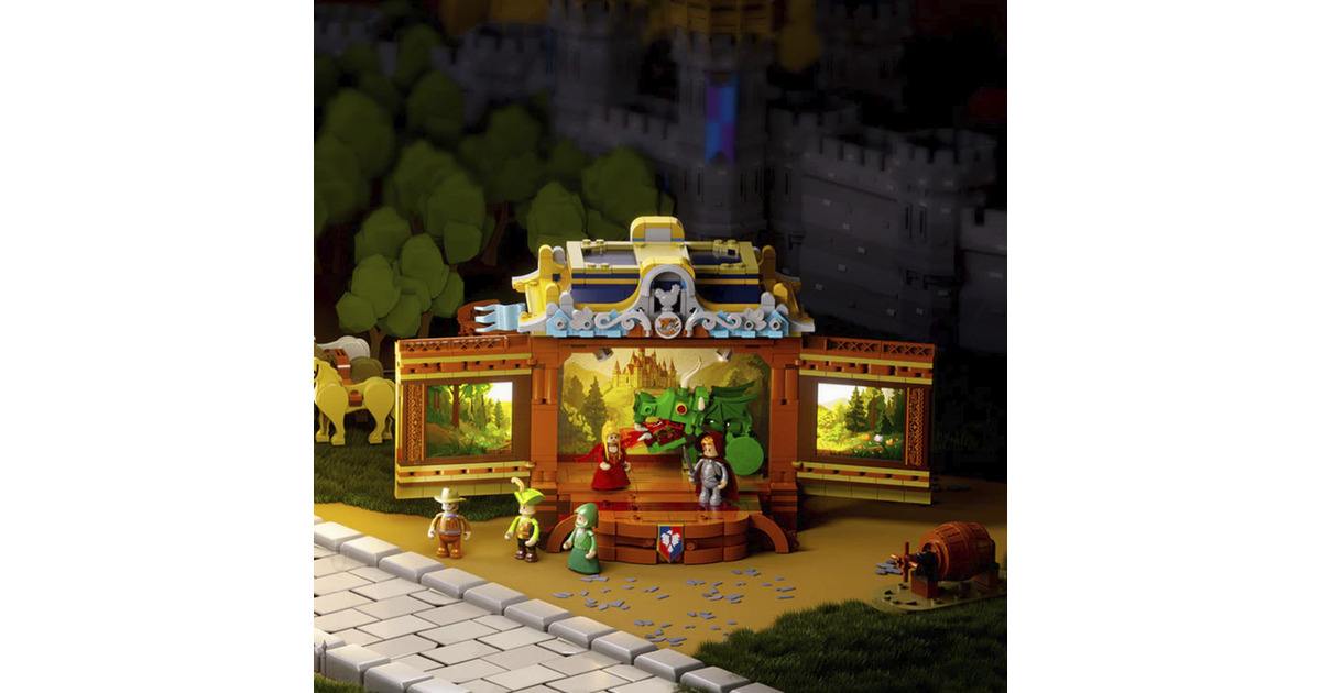 LumibricksMiddle Ages - Medieval Troupe Carriage Constructiespeelgoed  (L9063)