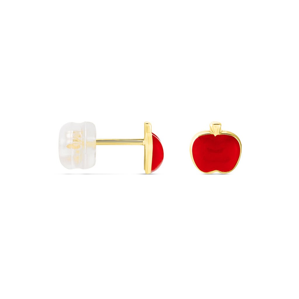 Boucles D'oreilles Puces Eve Or Jaune