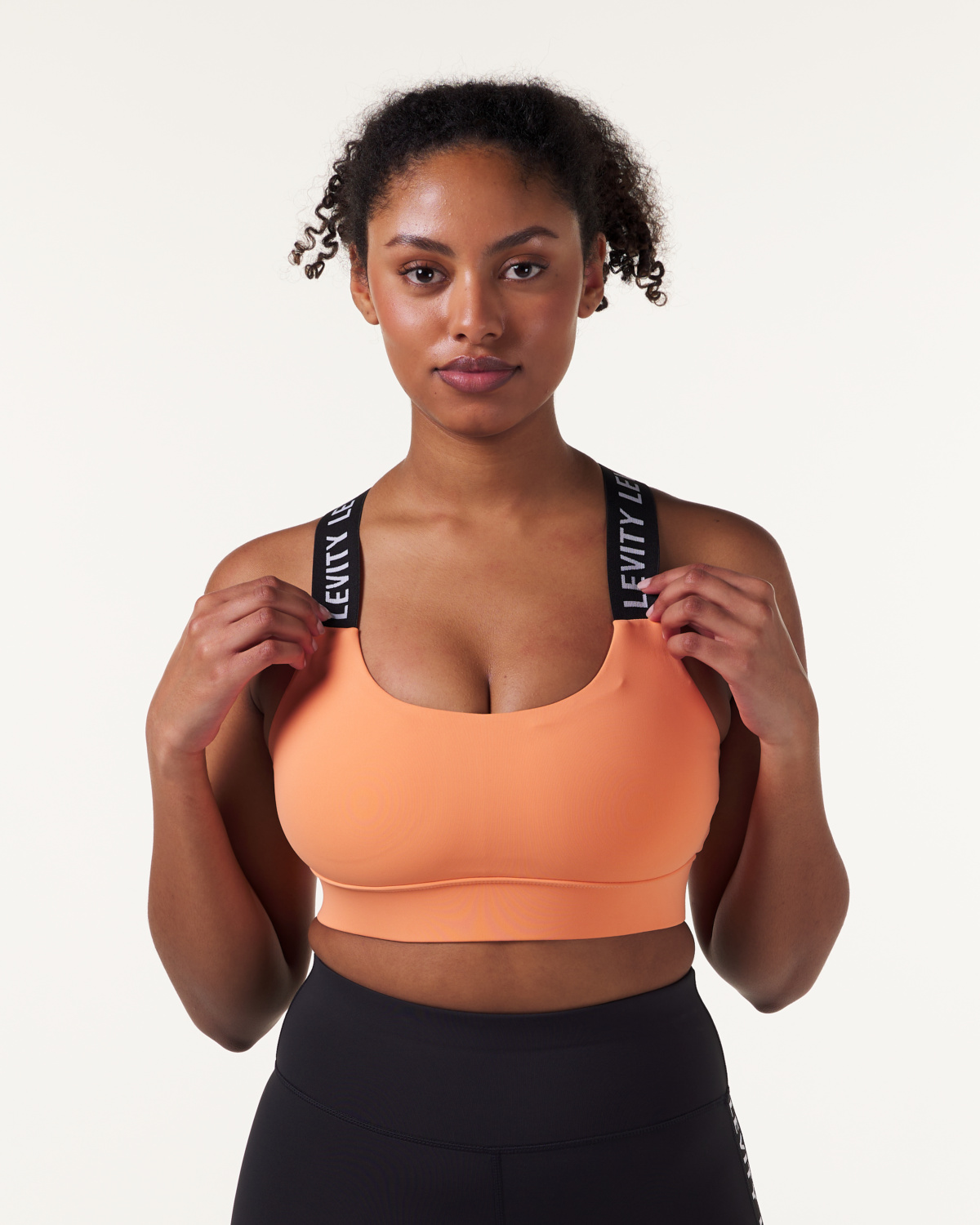 LEVITY Line Up Bra Orange Coral