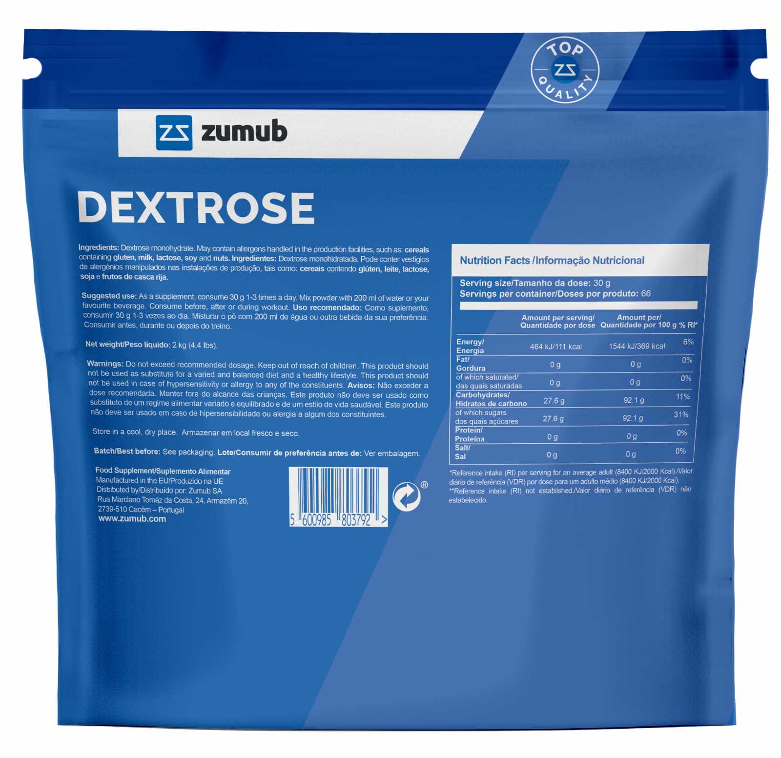 Zumub Dextrose 500mg