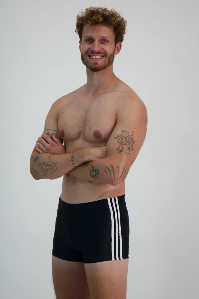 adidas Performance Classic 3-S Boxer Herren Badehose
