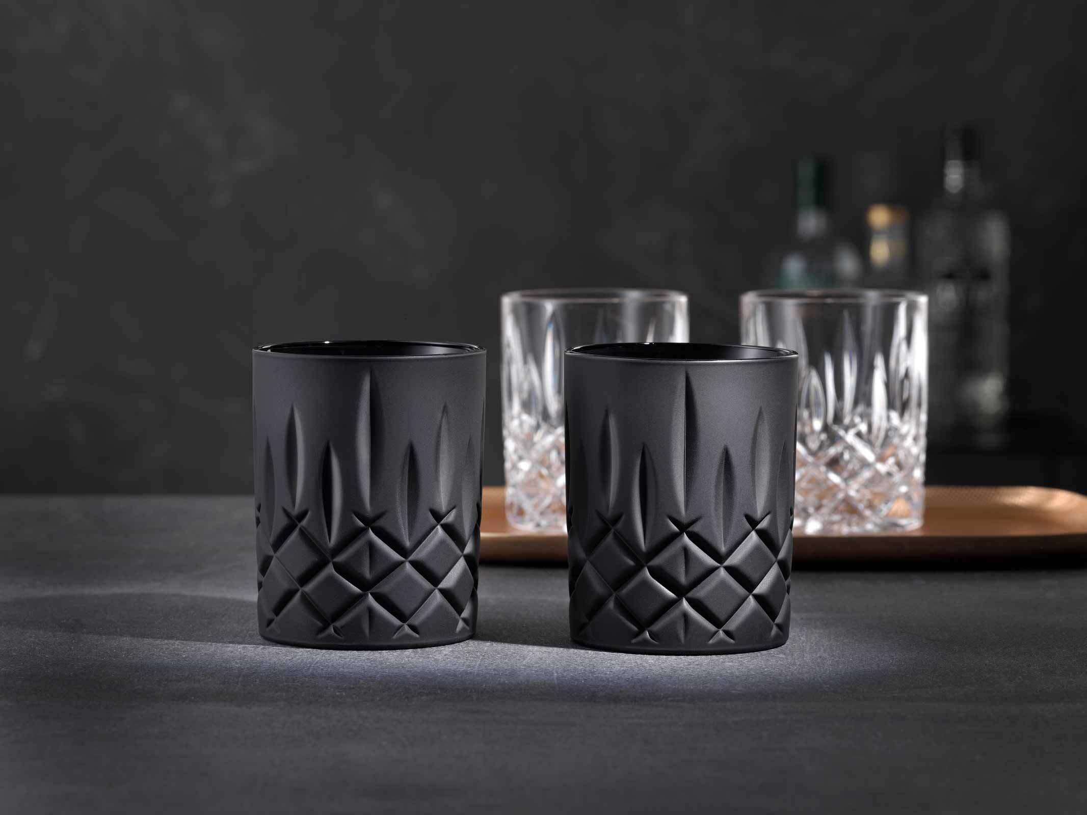 Nachtmann Whiskygläser Noblesse Black Edition 295 ml 2er Set
