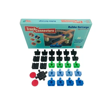 TOY2 Gleisverbinder Builder Set Large, 29 Teile