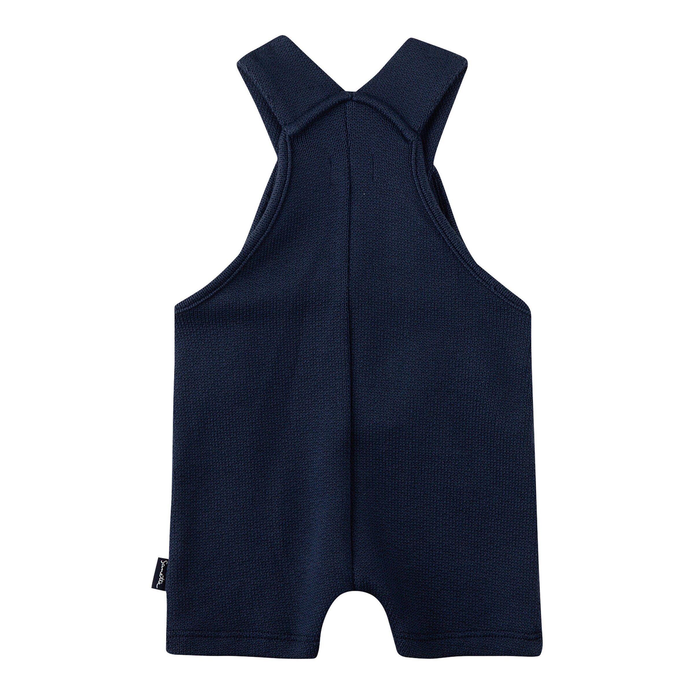 Sanetta Fiftyseven Sweat-Latzhose Möwe marine