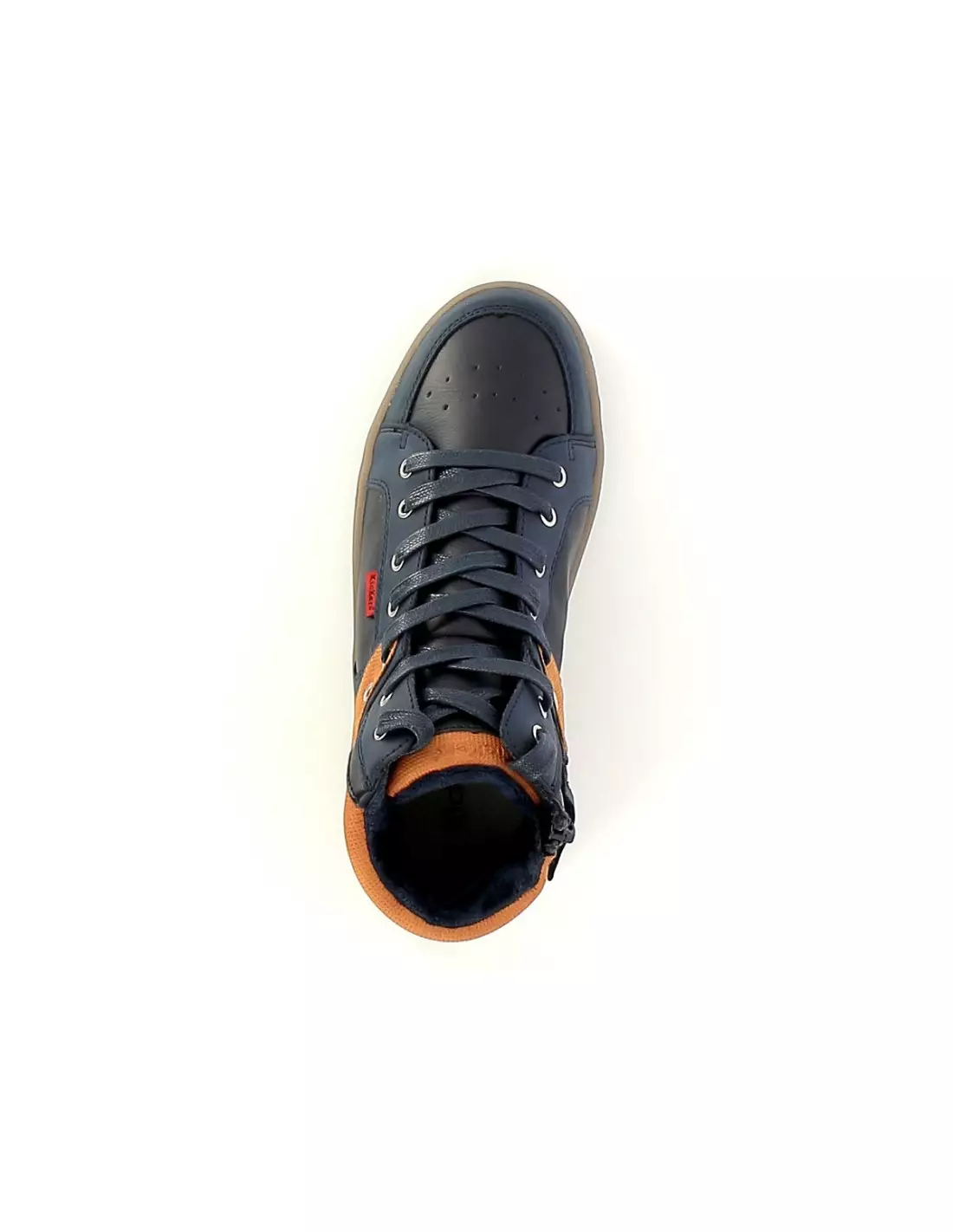 KICKERS LOWELL - Baskets Marineorange