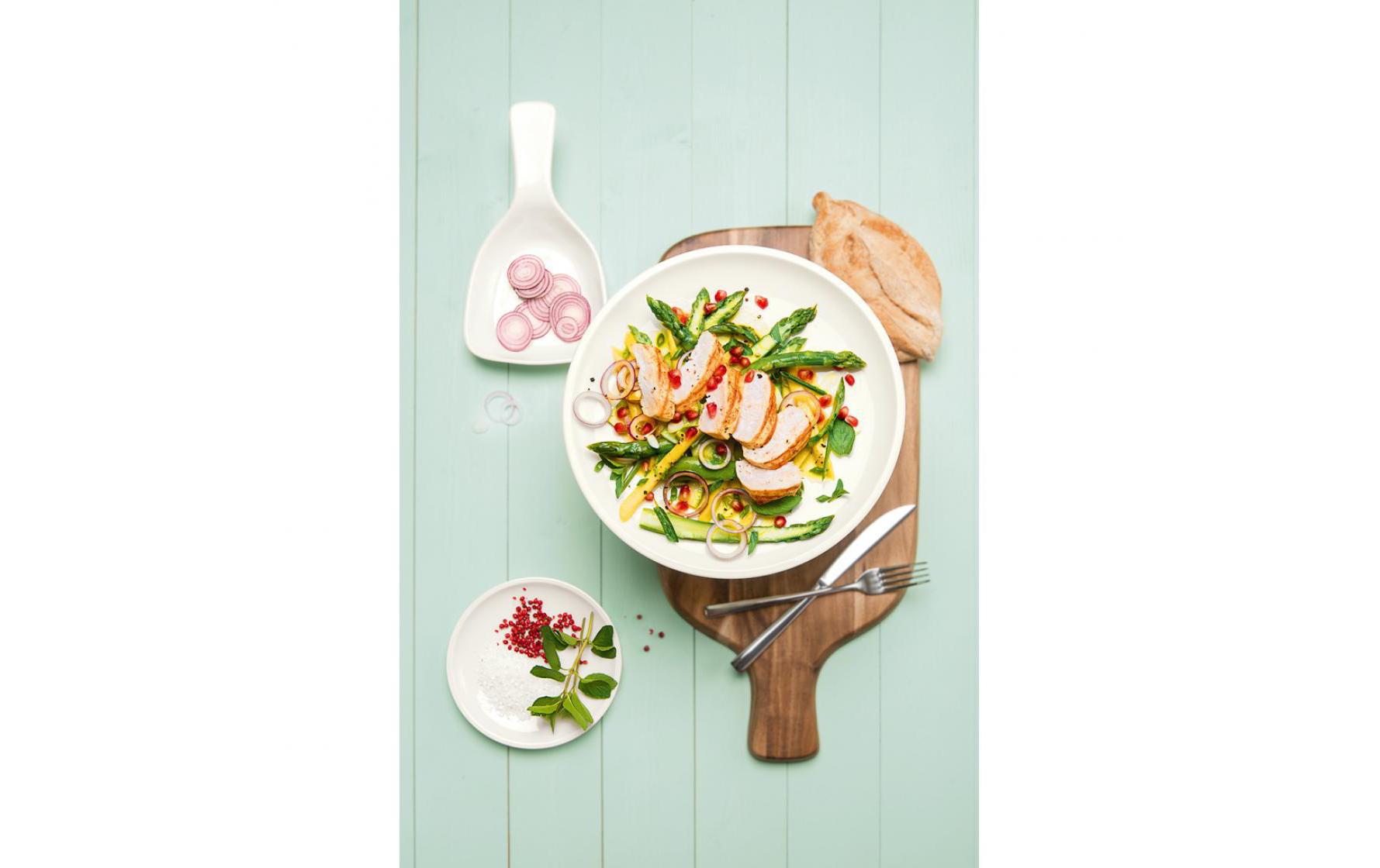 Speiseteller Artesano Ø 27 cm, 6 Stück, Weiss<br>Teller aus Porzellan