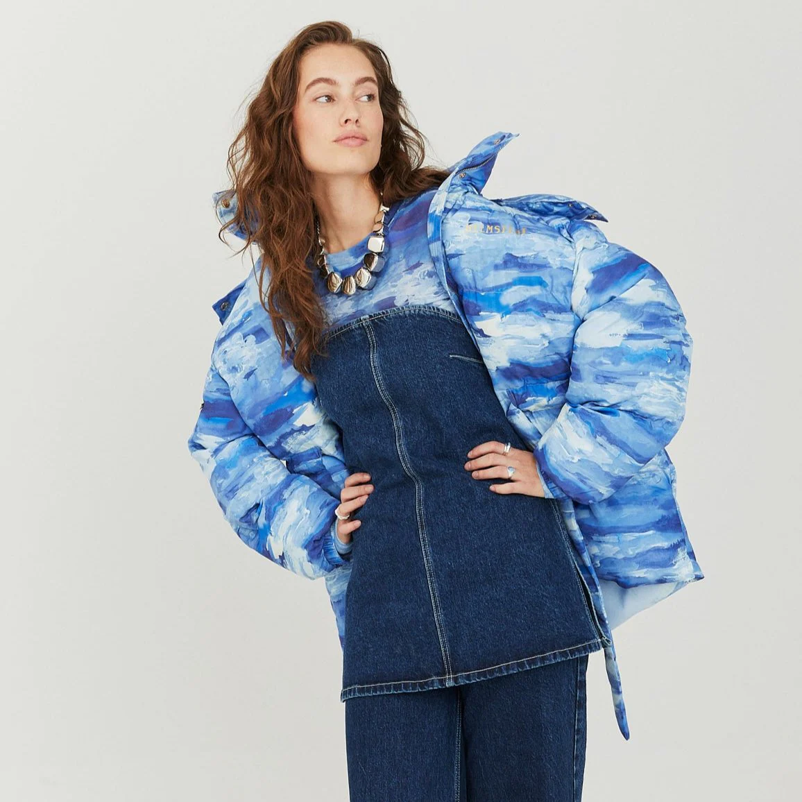 BLANCHE  Wayne-BL tubetop - Denim