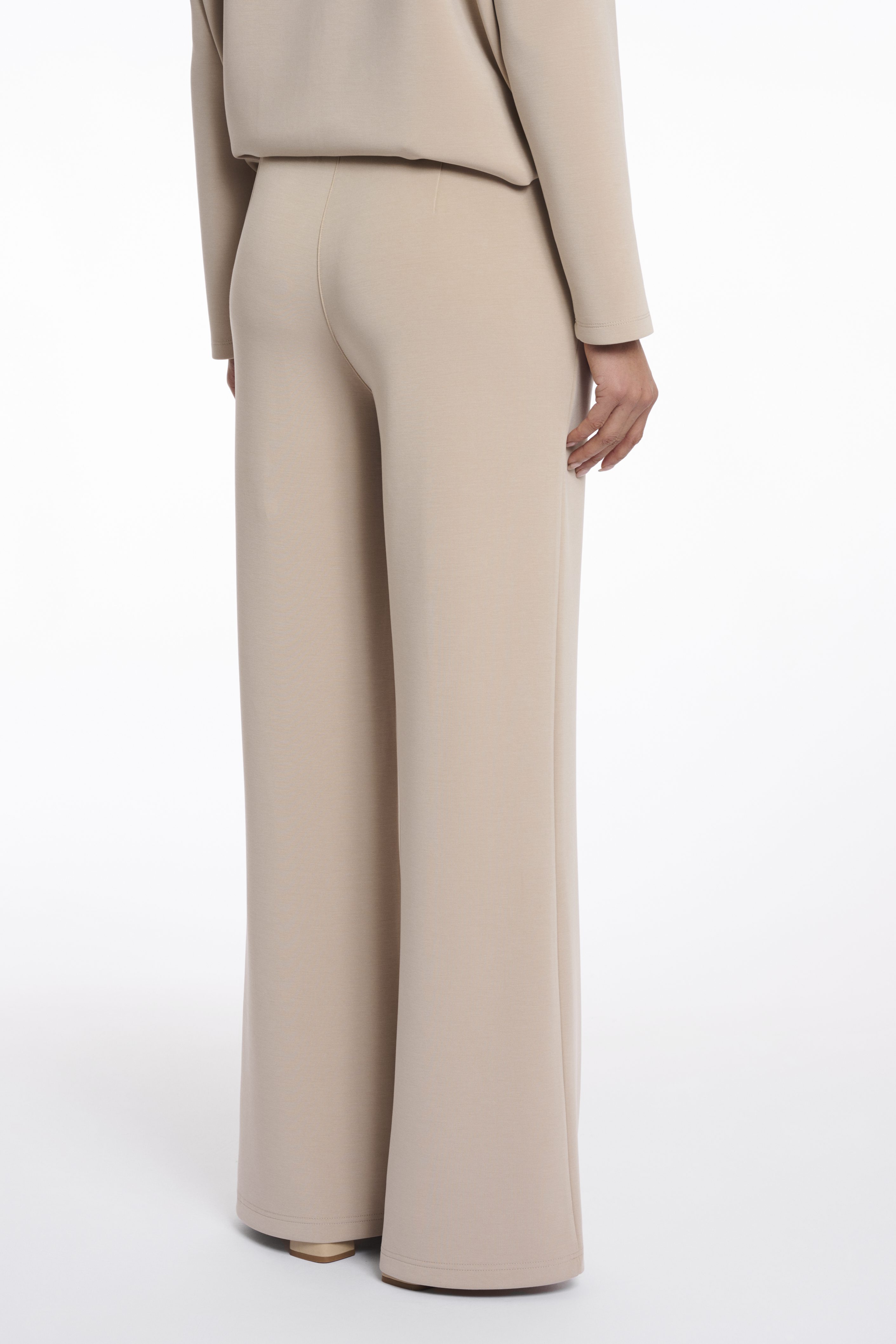 Rino & Pelle - Gaudi Wide Straight Leg Trousers - Desert
