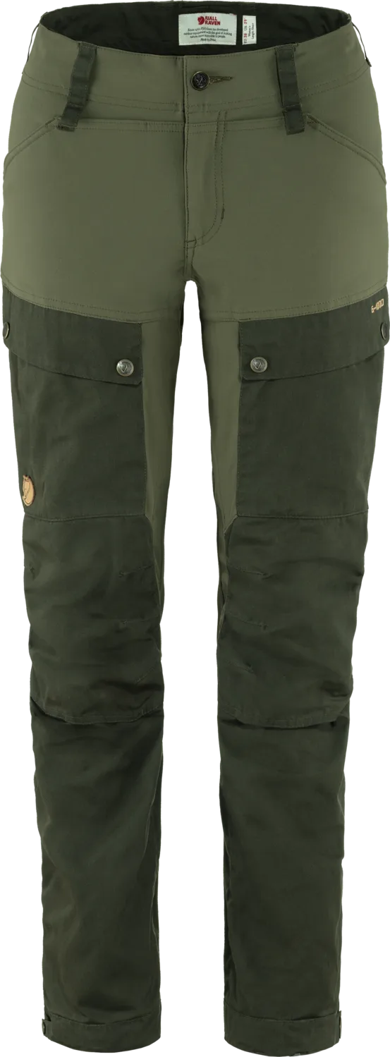 Fjällräven Women's Keb Trousers Deep Forest-Laurel Green