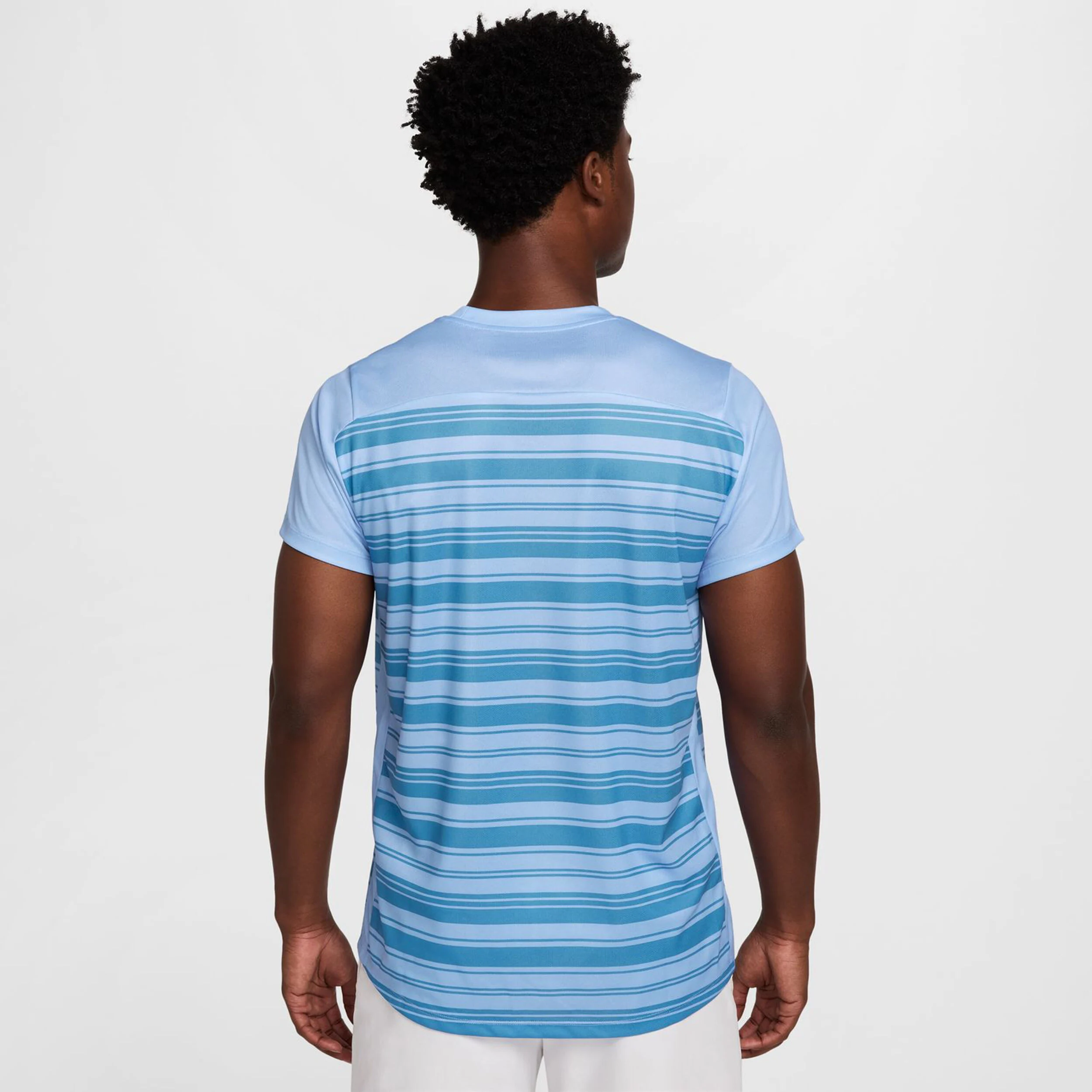 Nike Court Dri-Fit Victory T-shirt Hommes - Bleu Gris, Bleu