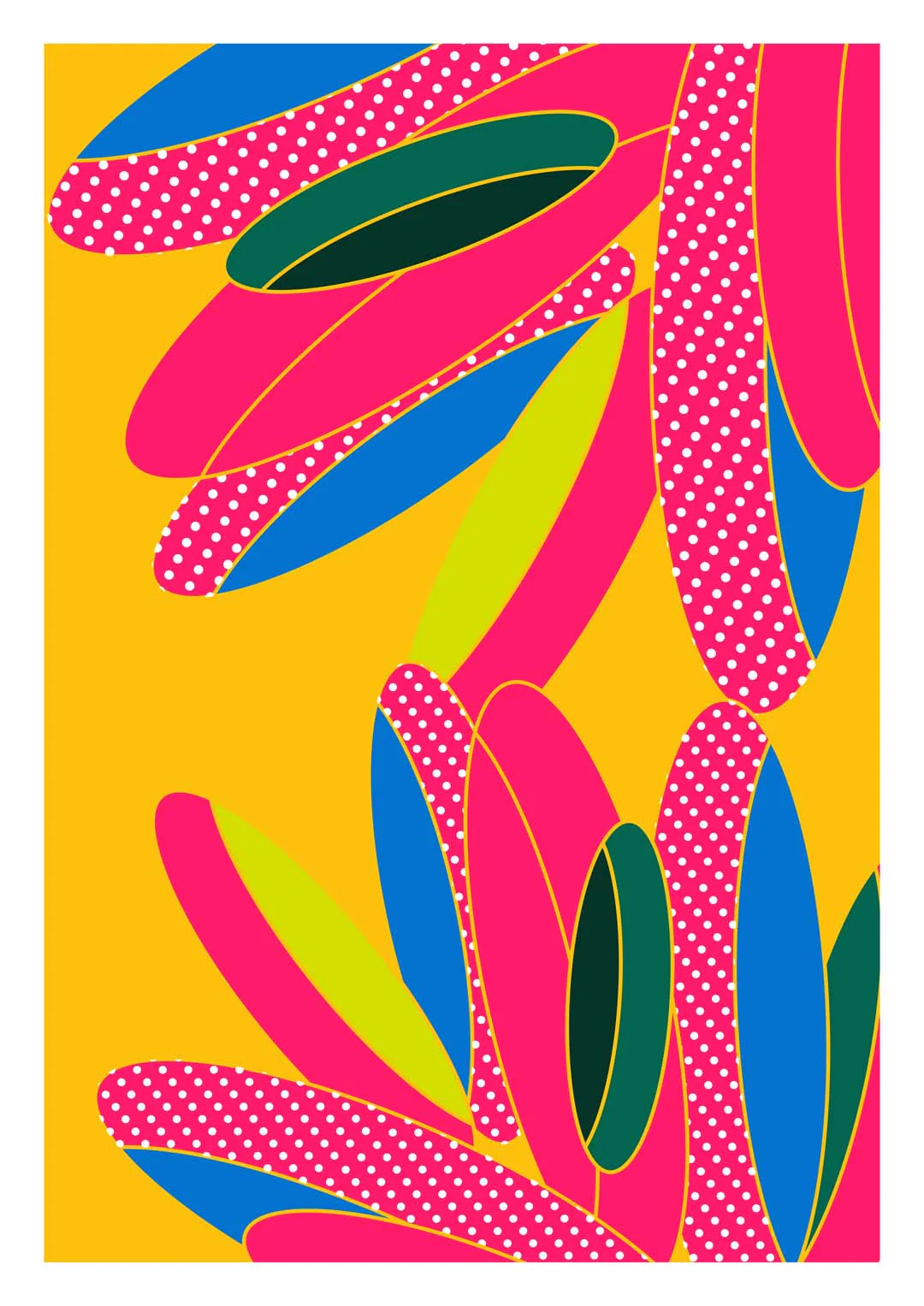 Botanical Geometric Nr 18 von Cinthya Godoy