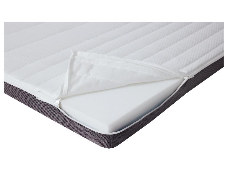 Omkeerbare matras topper 90 x 200 cm