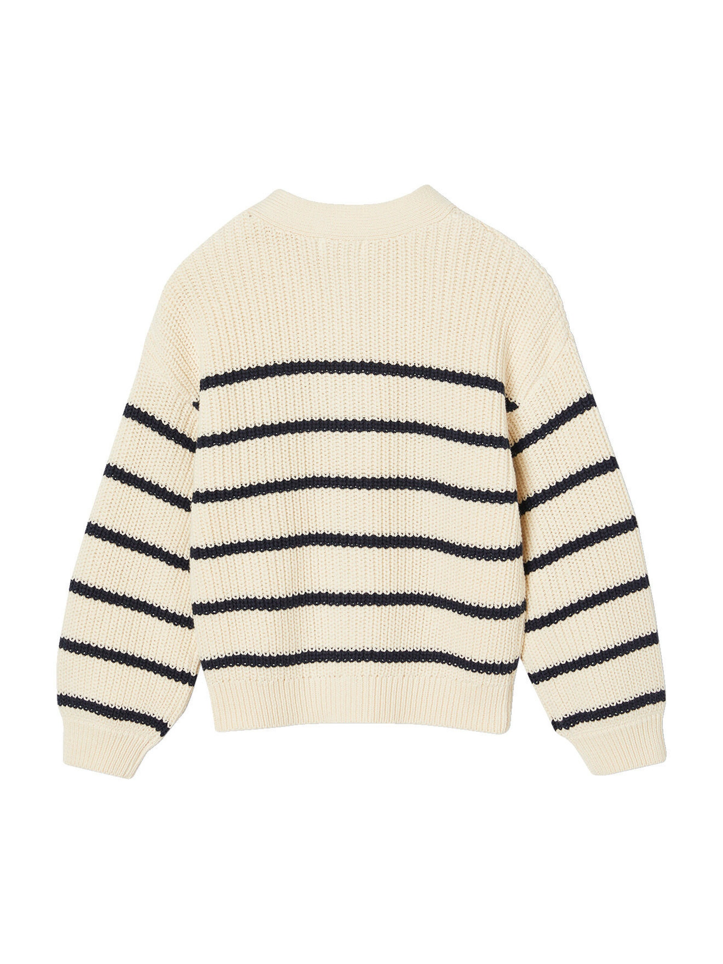 Vertbaudet Mädchen Strickjacke wollweiß