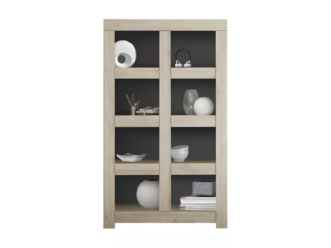 Buffet ouvert 8 niches H186 cm - Firenze