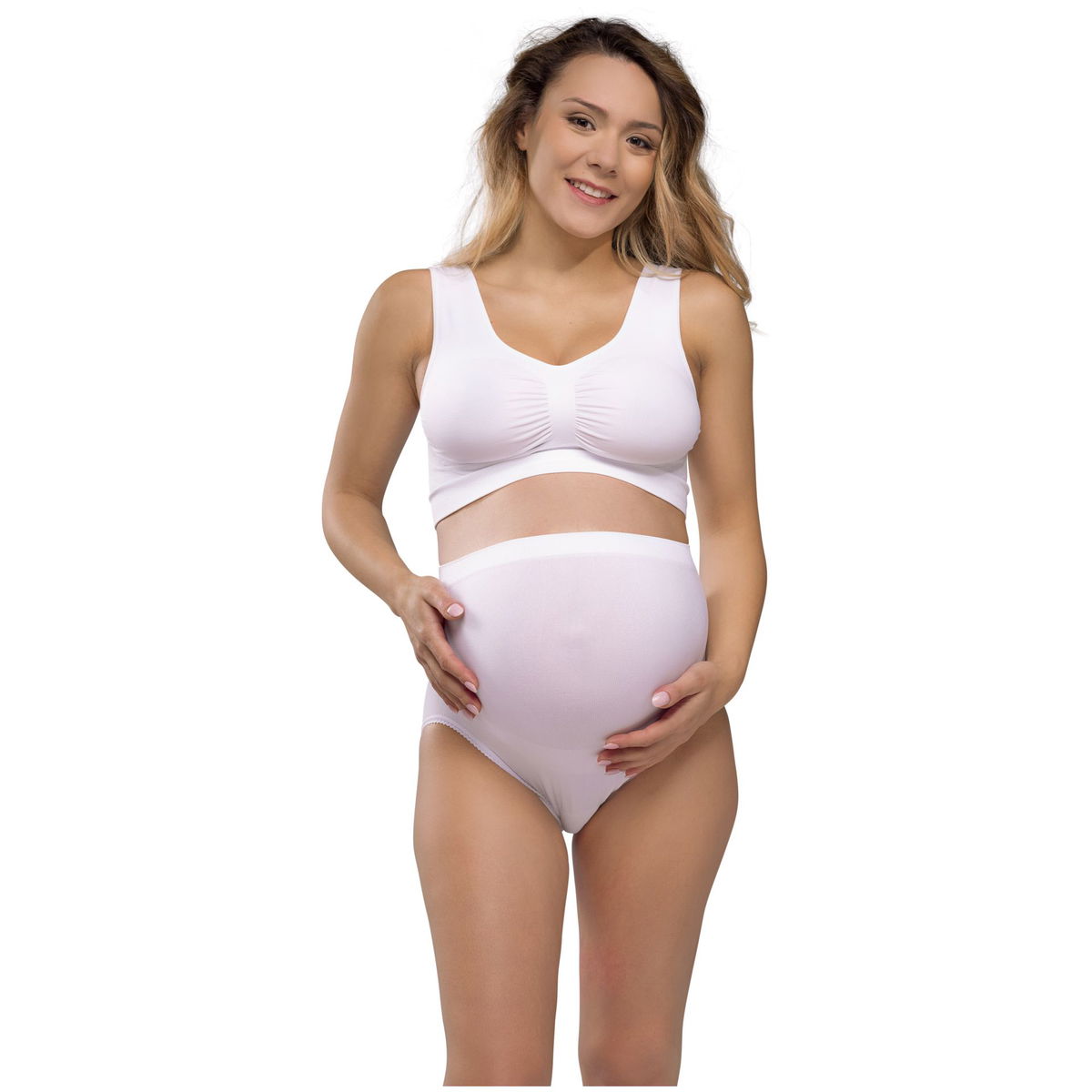 CarriwellCarriwell   Mum to be Nahtloser Schwangerschafts BH weiss M