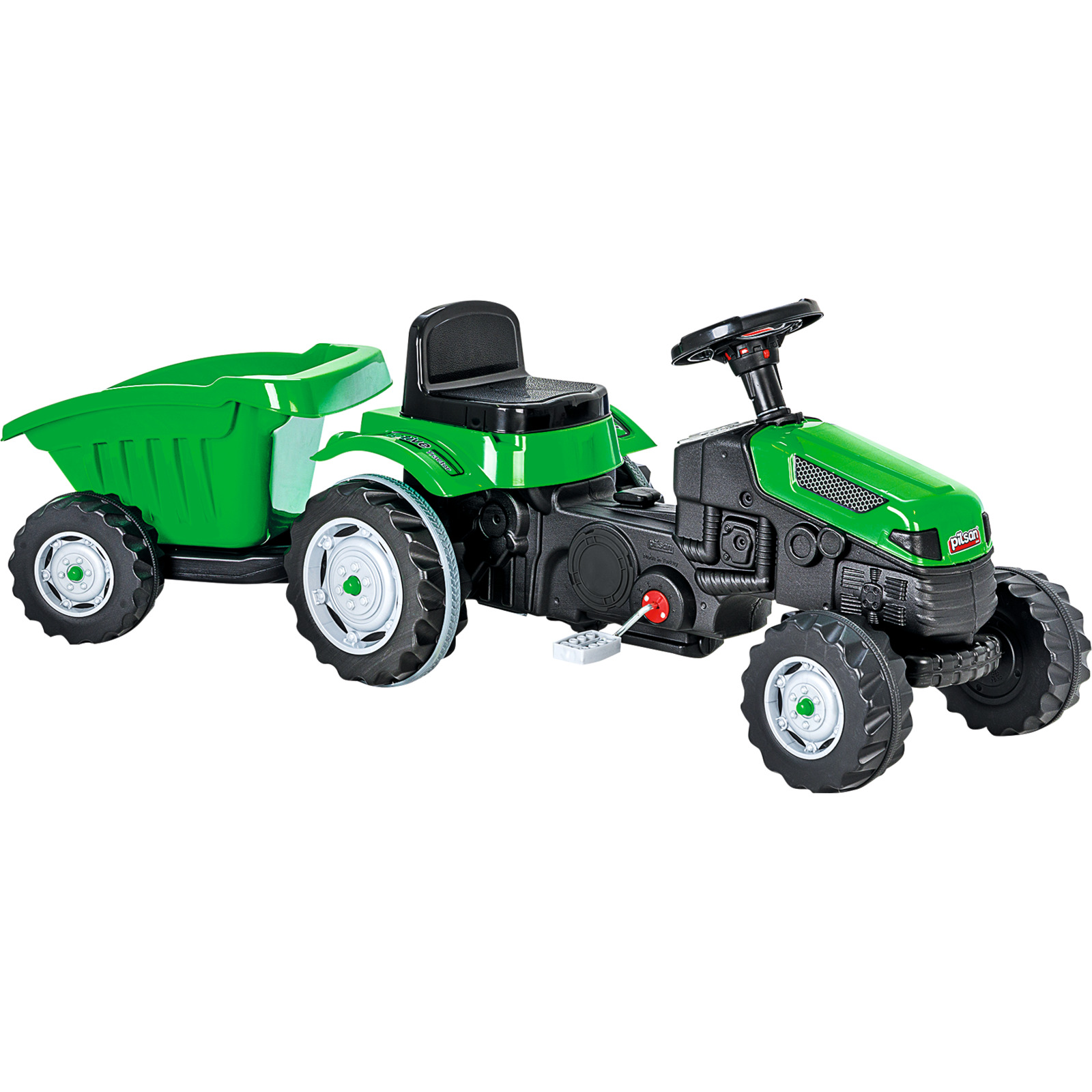 Traktor mit Anhänger 143x51x51cm