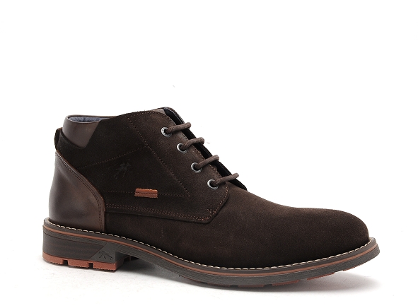 Fluchos boots bottine homme f1341 marron