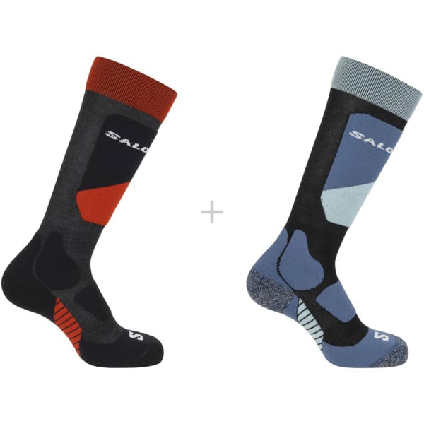 Chaussette de ski SALOMON S/ACCESS JR 2-PACK BLACK/MAGNET
