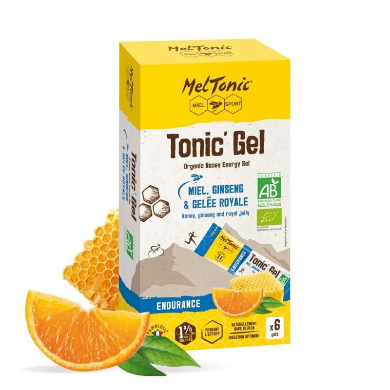 Tonic Gel Bio Endurance - Étui 6 Gels - Gel énergétique