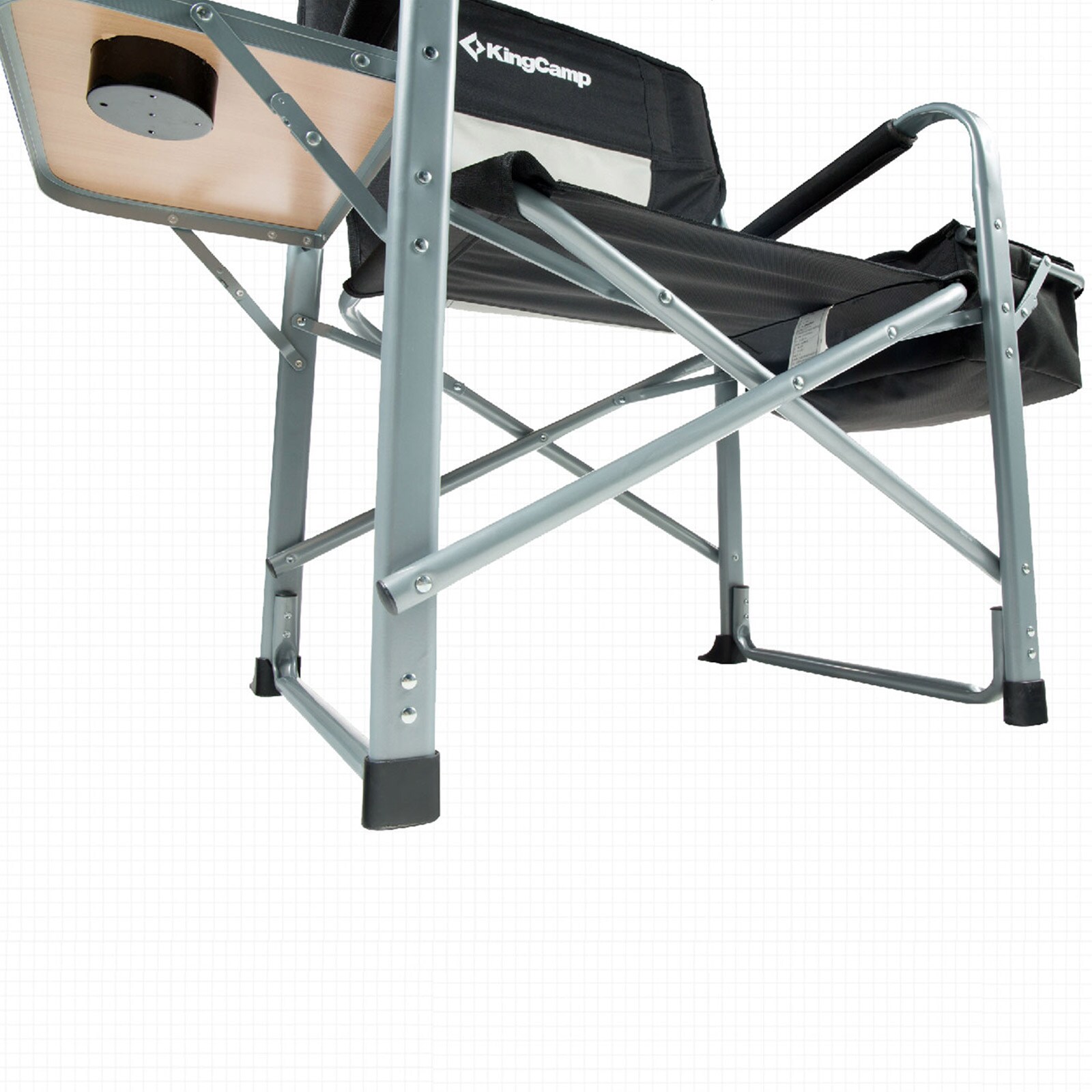 KINGCAMP Camping Falt Stuhl Klapp Sessel Garten Outdoor Kühl Tasche Tisch 150 kg