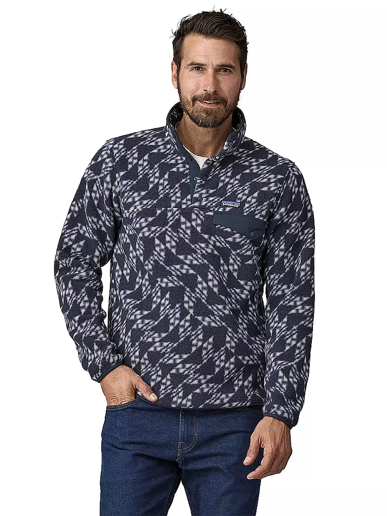 PATAGONIA Fleecesweater M'S LW SYNCH SNAP-T  dunkelblau