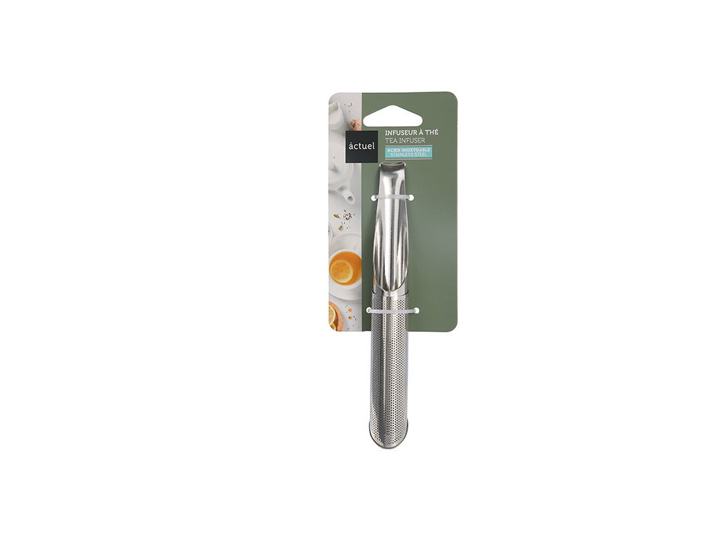 INFUSOR PARA CHÁ ACTUEL INOX 15CM