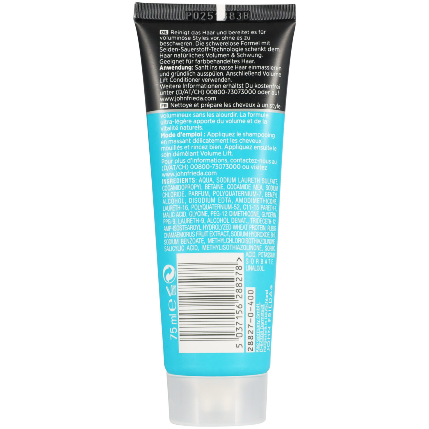 John Frieda Mini Volume Lift Shampoo