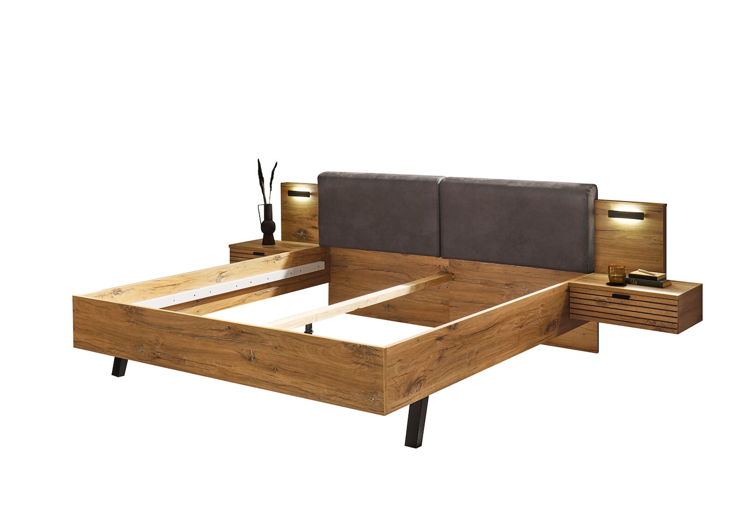 Bettanlage Trattino 295,4x94x215,5cm Liegefläche 180x200cm