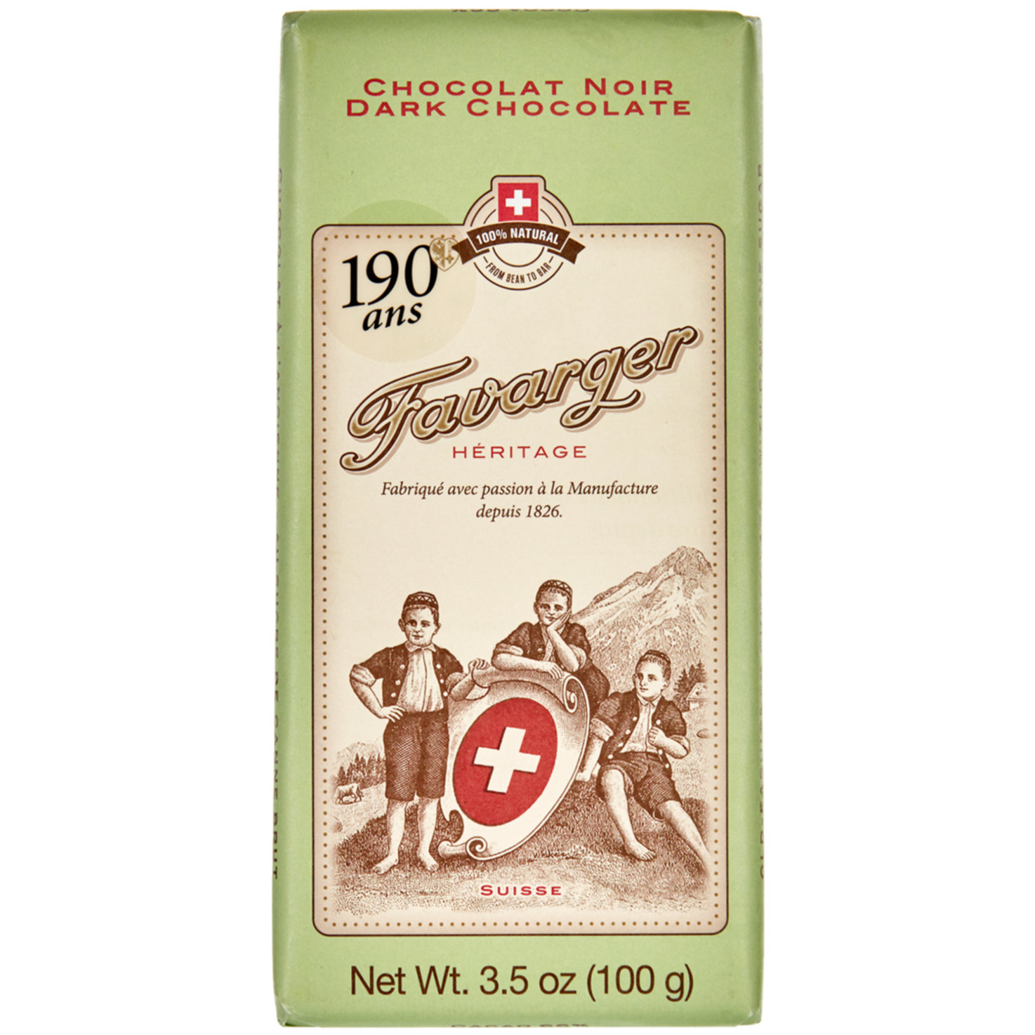 Favarger Tafelschokolade dunkel 66%