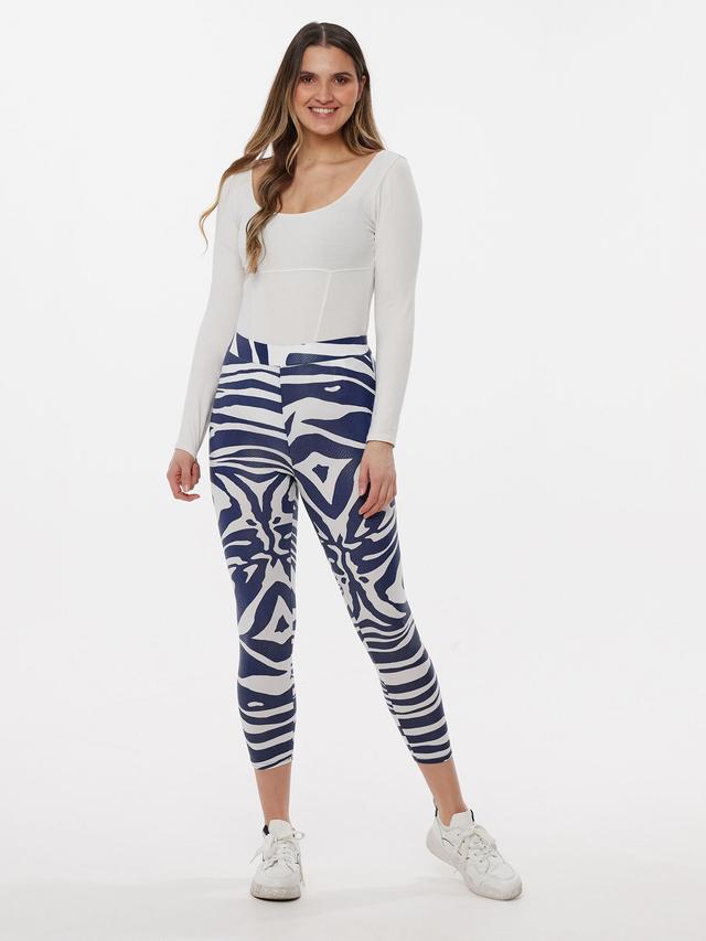 Leggings mit Animalprint