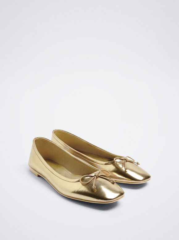 Dançarinas com laço - Dourado