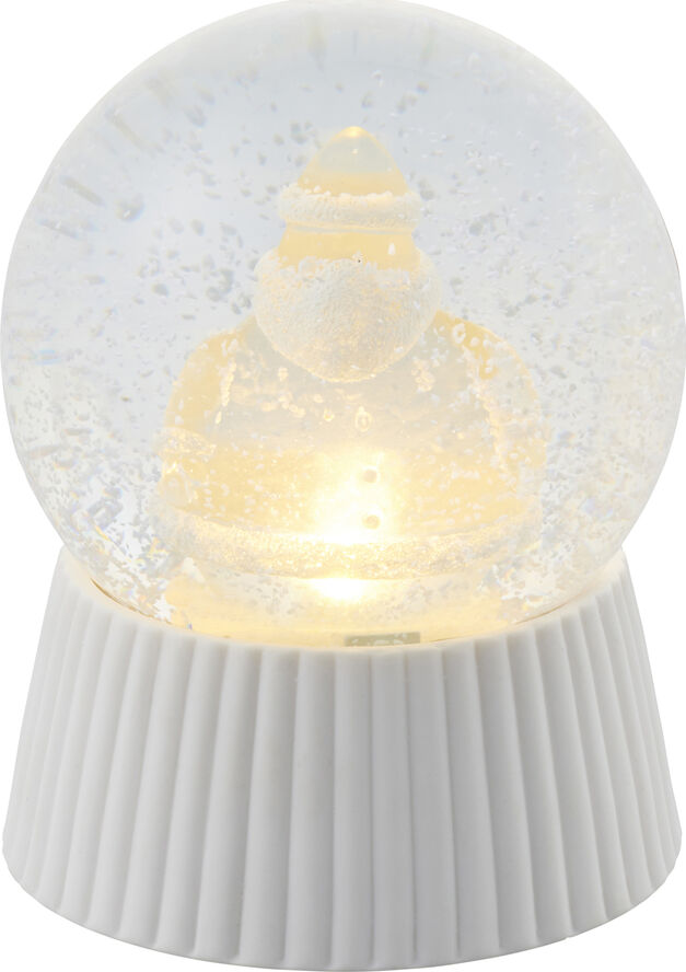 Sirius Santa Snowglobe, Hvid keramik White