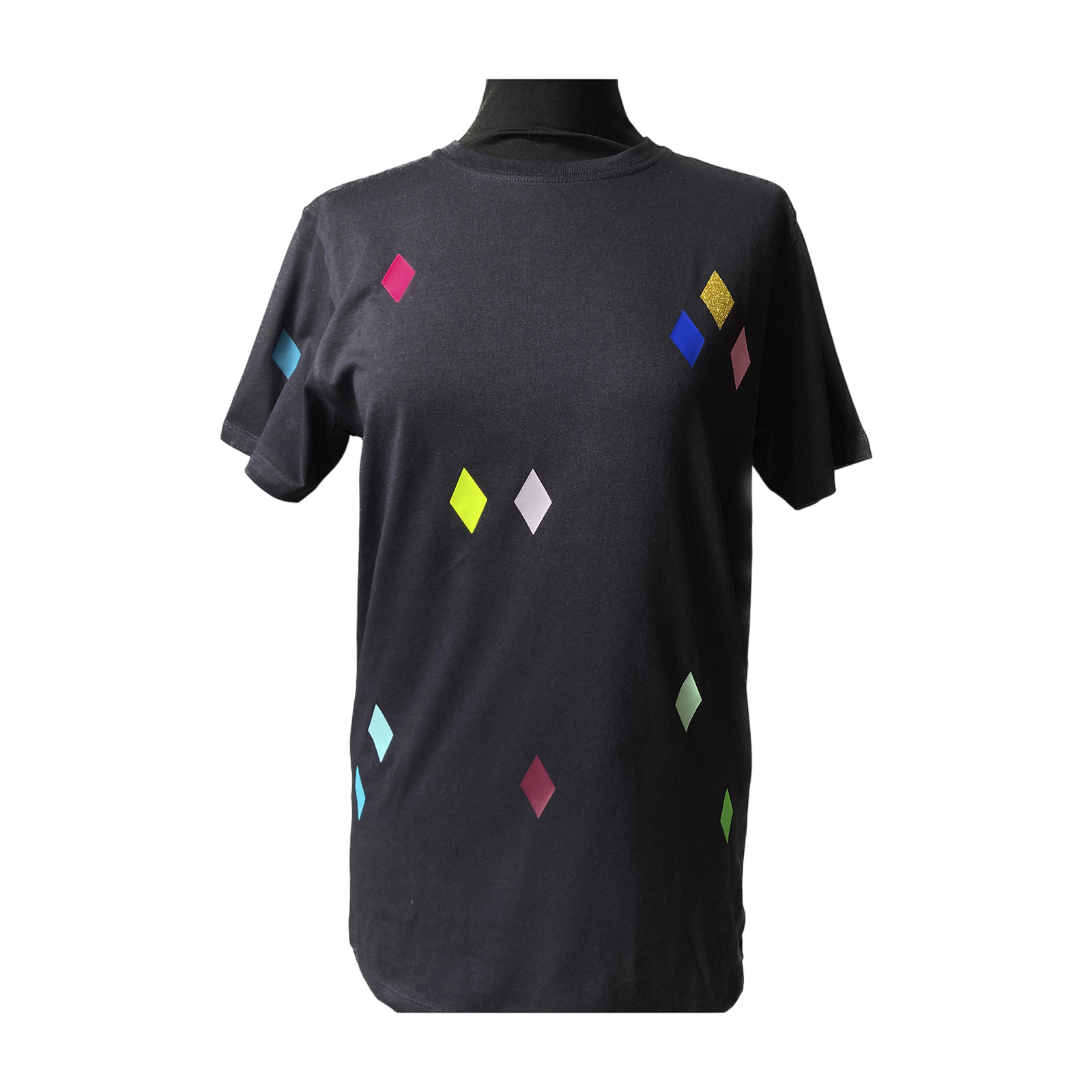 T-Shirt Diamonds Navy für Erwachsene
