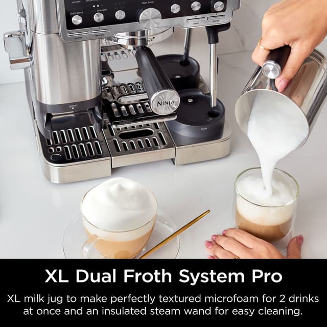Ninja Luxe Café Pro espressomaskine ES701EU (sølv)