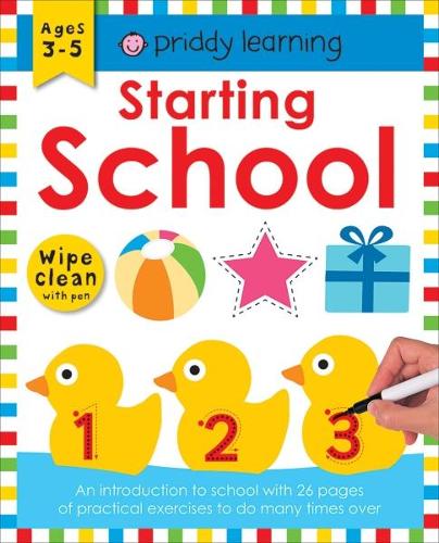 Starting School: Wipe Clean Workbooks - Wipe Clean Workbooks (Paperback)