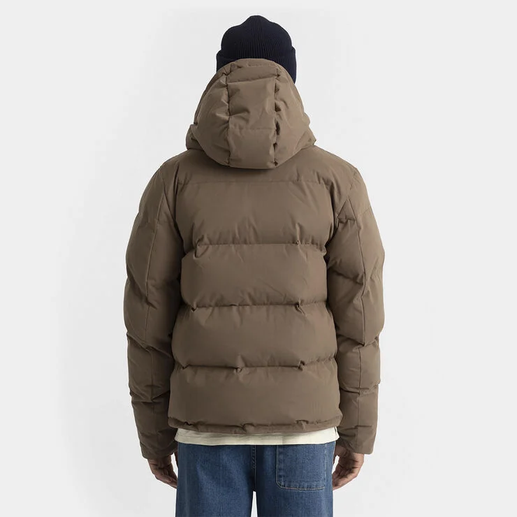 RVLT - Revolution Puffer Jacket Darkbrown