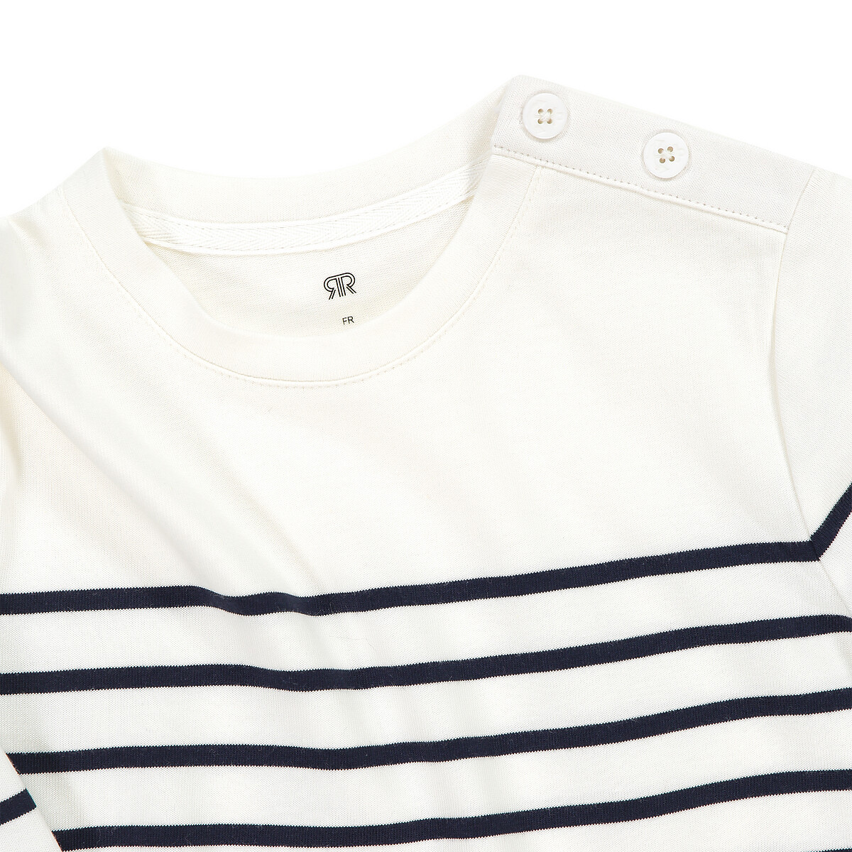 COLEÇÕES LA REDOUTE<br>Camiseta de manga comprida listrada