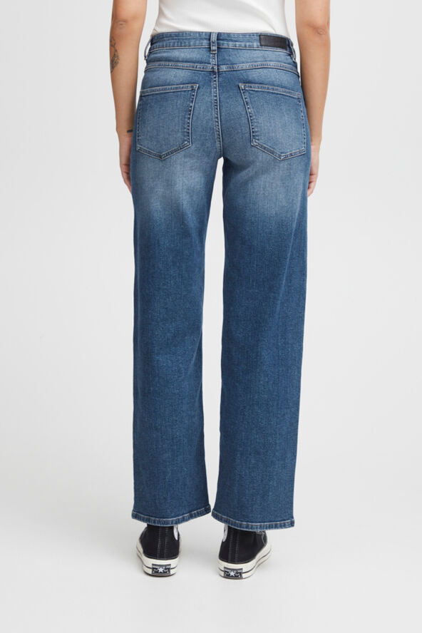ICHI IHTWIGGY STRAIGHT LONG Medium blue