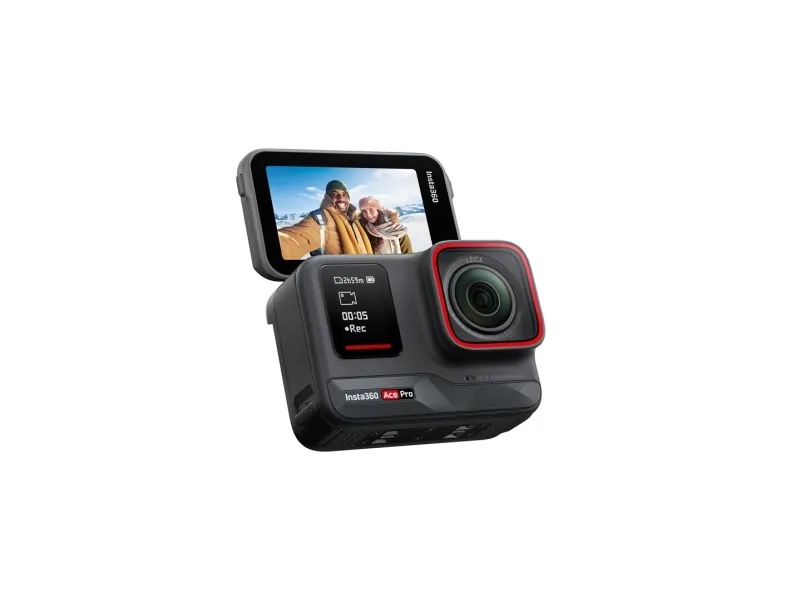 Insta360 Ace Pro - Action-kamera - 8K / 24 fps - Leica - Bluetooth, Wi-Fi - undervands op til 10 m - sort