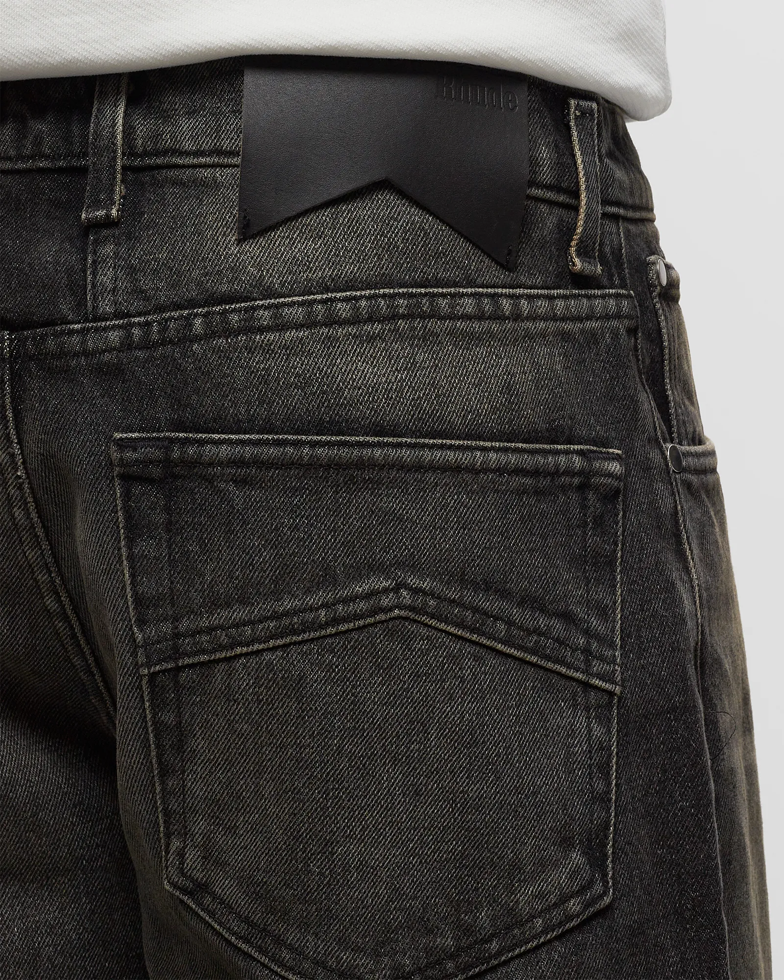 Rhude RHUDE WIDE LEG DENIM