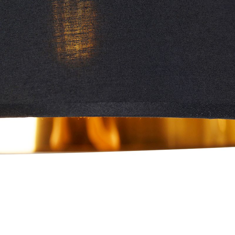 Moderne booglamp zwart met goud - Arc Basic